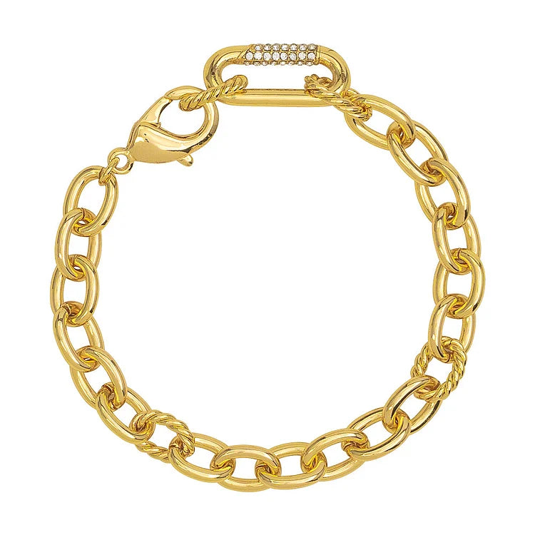 Elisandre - Elegant Classic Link Bracelet for Women
