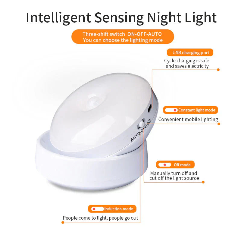 ElaraMotion - Motion Sensor LED Night Light