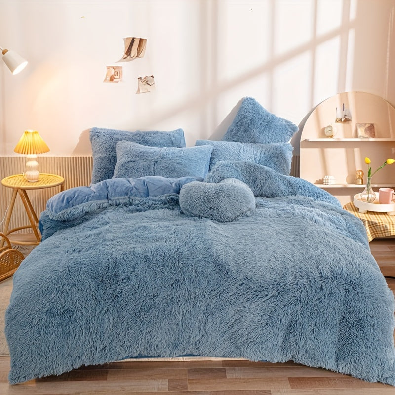 Ultra-Soft Plush Duvet Cover Set - Zipped