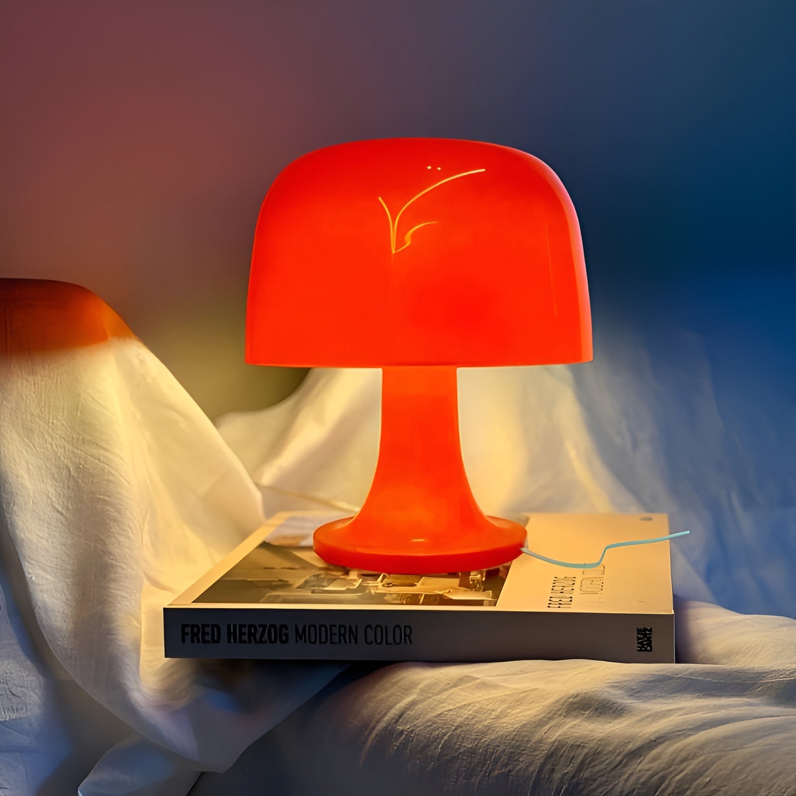 Vintage Mushroom Lamp - Dimmable LED USB