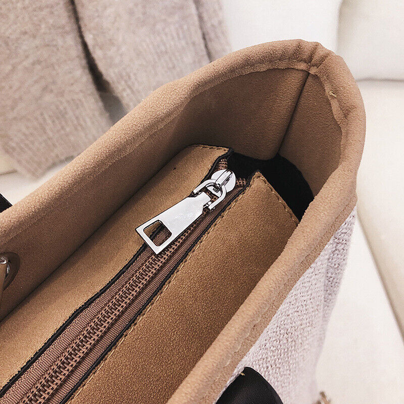 Elise - Spacious Canvas Tote Bag