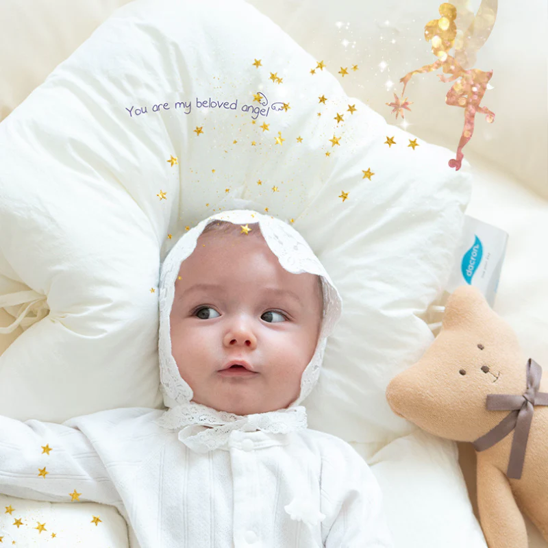 DreamNest Hypoallergenic Baby Sleep Pillow for Comfort