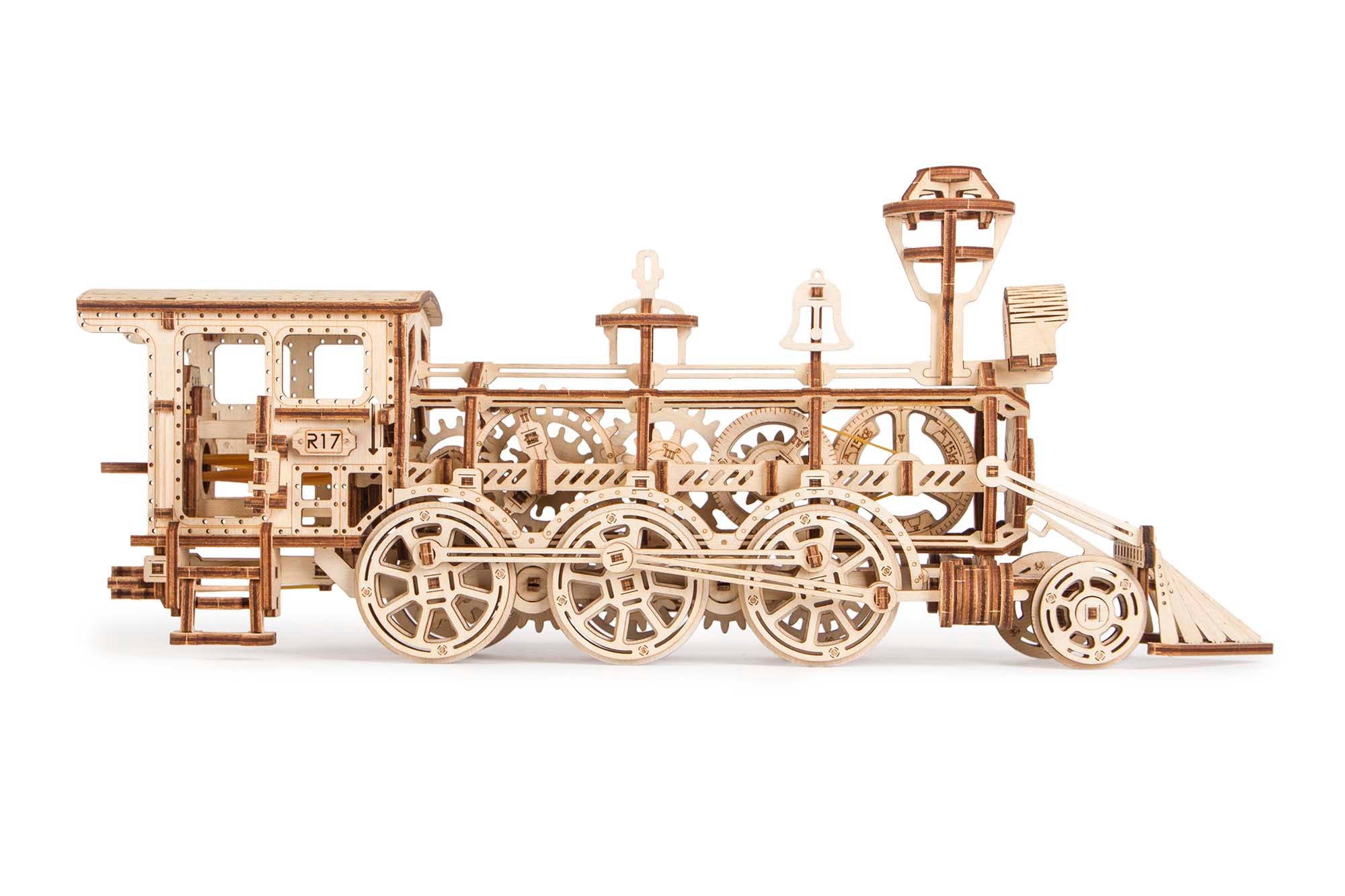 TrainCraft - 3D Wooden Puzzle Steam Locomotive