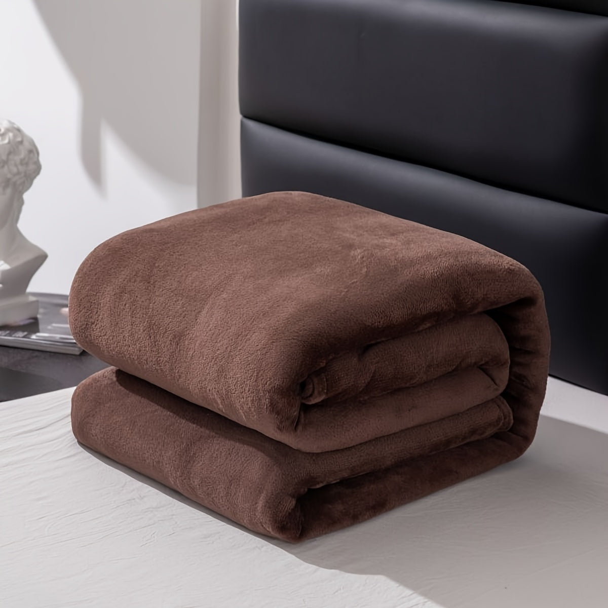 Grey Flannel Blanket - All-Season Luxury