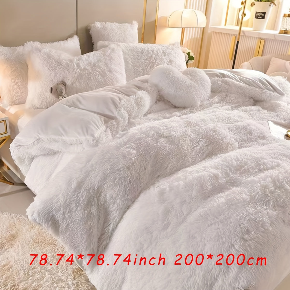 Luxe Velvet Duvet Cover Set - Soft Comfort