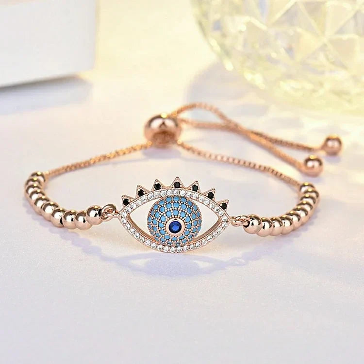 Mira Evil Eye Bracelet - Protective Nazar Style