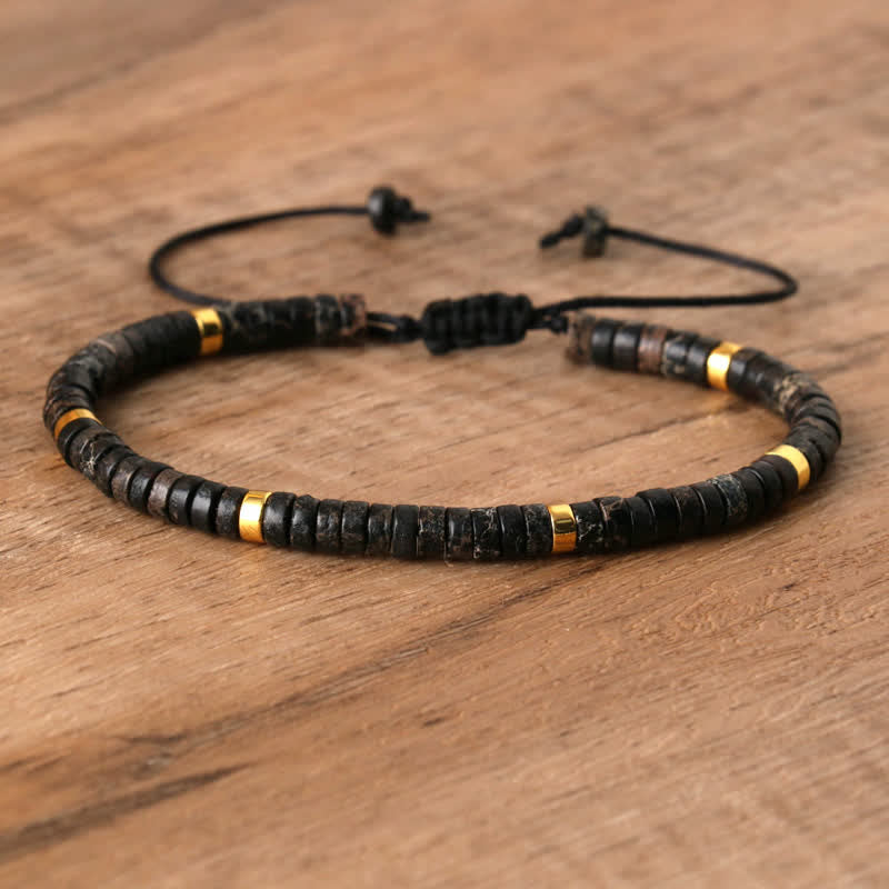 Seraphina - Braided Natural Stone Bead Bracelet for Women
