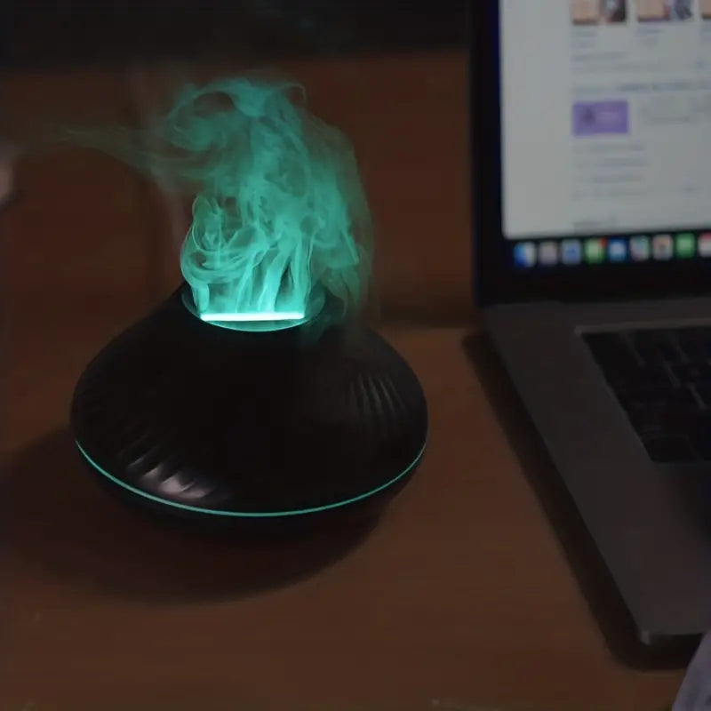 LumoMist - Stylish Aroma Diffuser with Flame Effect