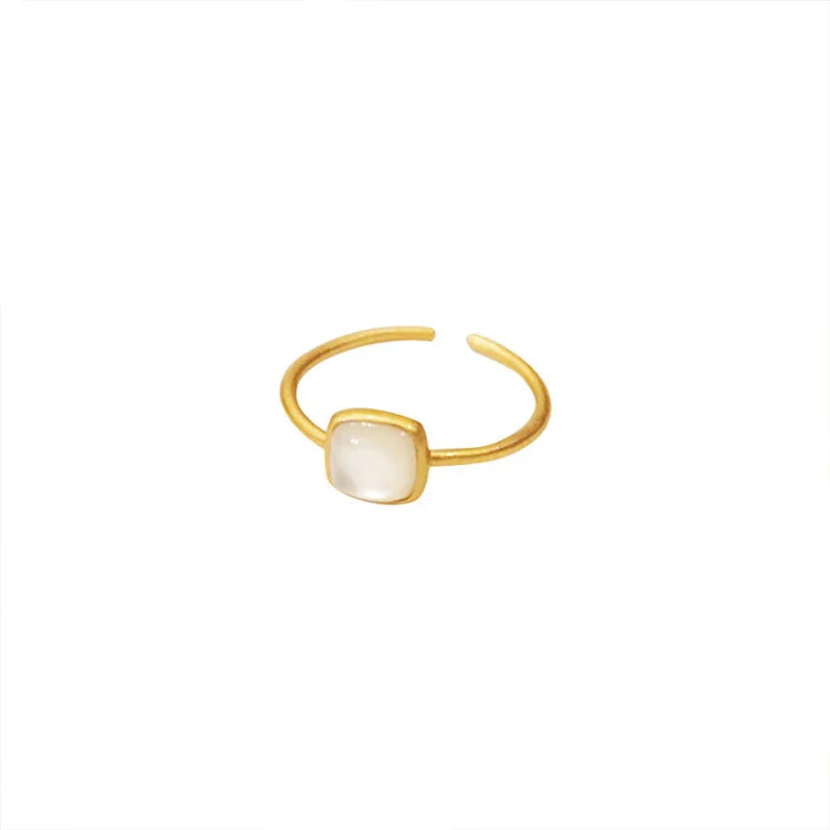 Elvira - Vintage Enamel Ring for Women