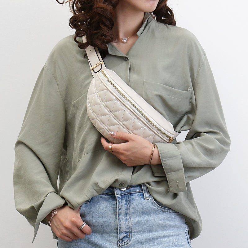 Hazel Bag - Quilted Belt Bag & Crossbody