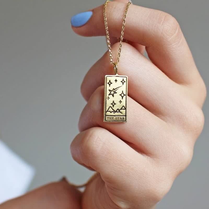 Seraphina - Vintage Tarot Card Luck Charm