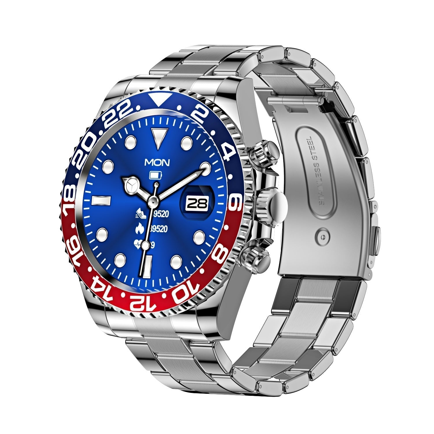 PowerTech Smartwatch - Health and Fitness Monitor