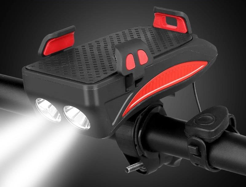 RideGuard - 4-in-1 Bike Phone Holder with Powerbank