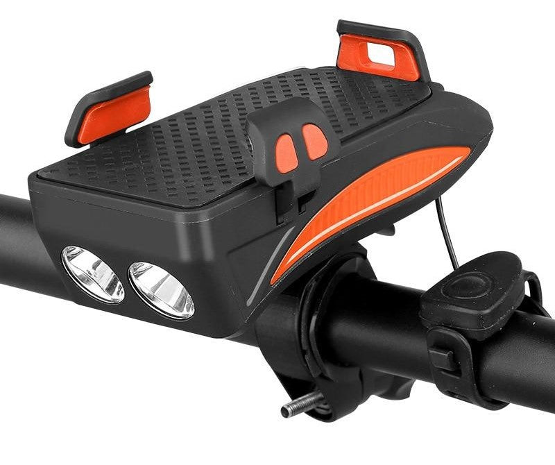 RideGuard - 4-in-1 Bike Phone Holder with Powerbank