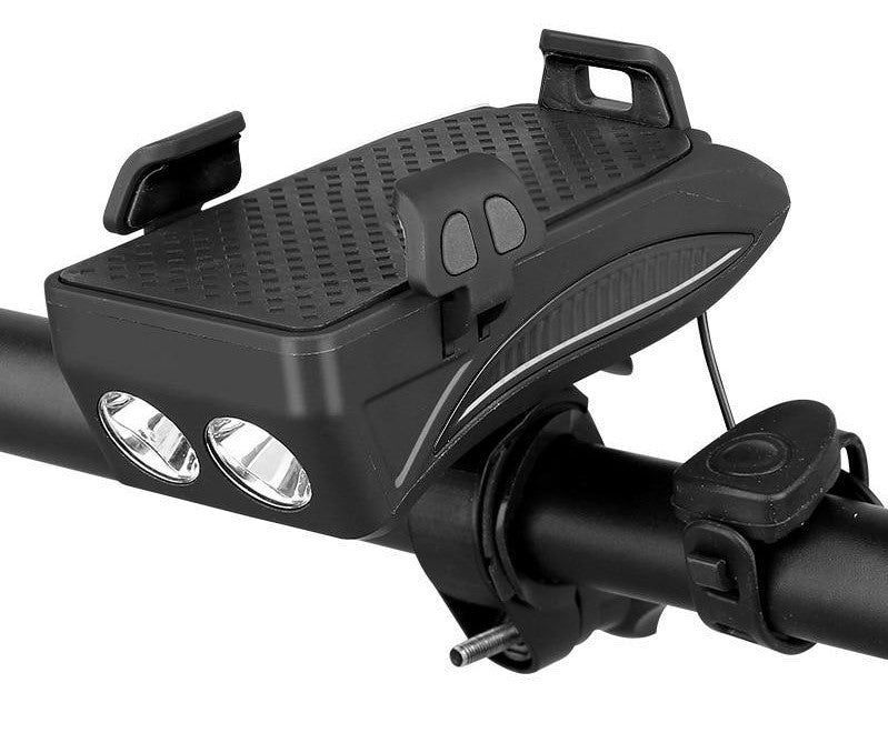 RideGuard - 4-in-1 Bike Phone Holder with Powerbank