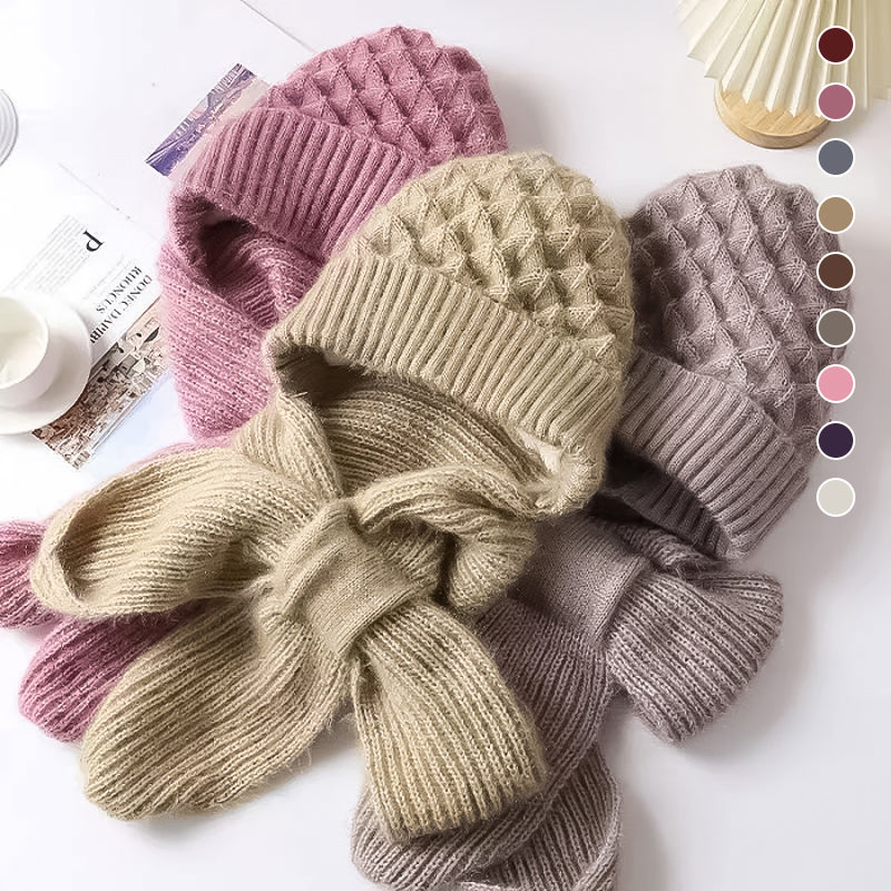 CozyWind - Beanie & Scarf Set