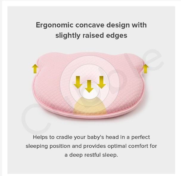 ErgoNest Memory Foam Baby Pillow
