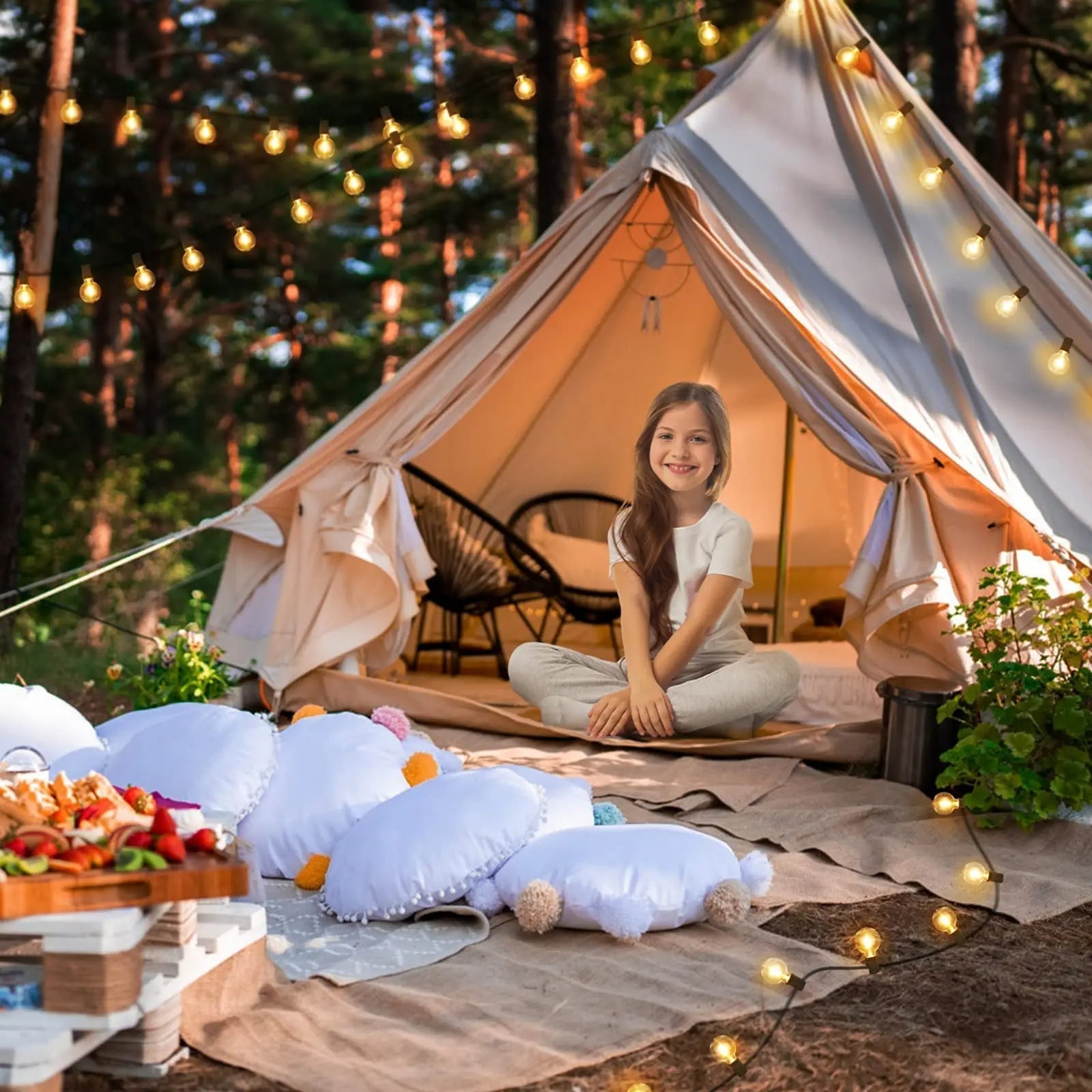 OutdoorGlow - LED Garden String Lights