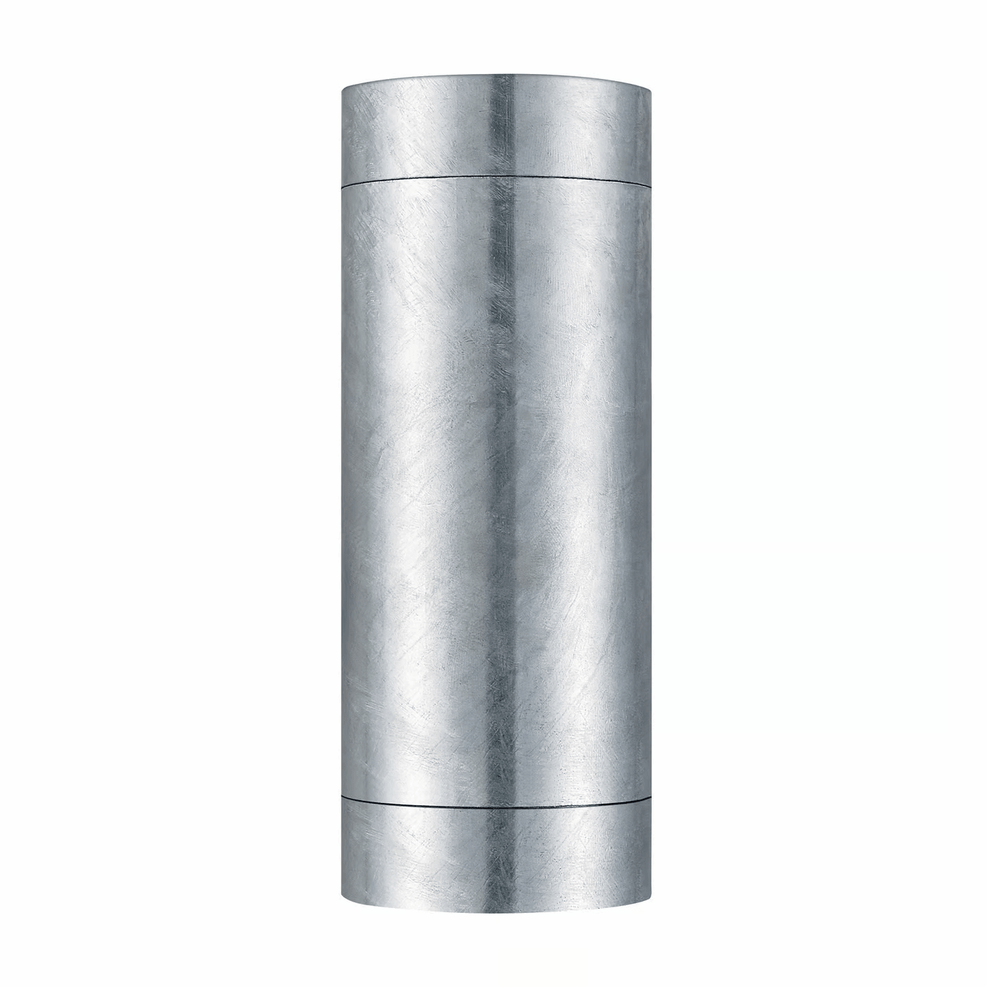 UrbanGlow Light - Sleek Silver Up-Down Outdoor Wall Lamp