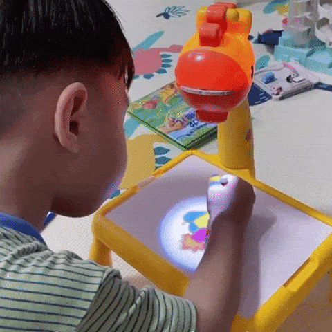 DinoSketch - Drawing Board with 12-Piece Art Set