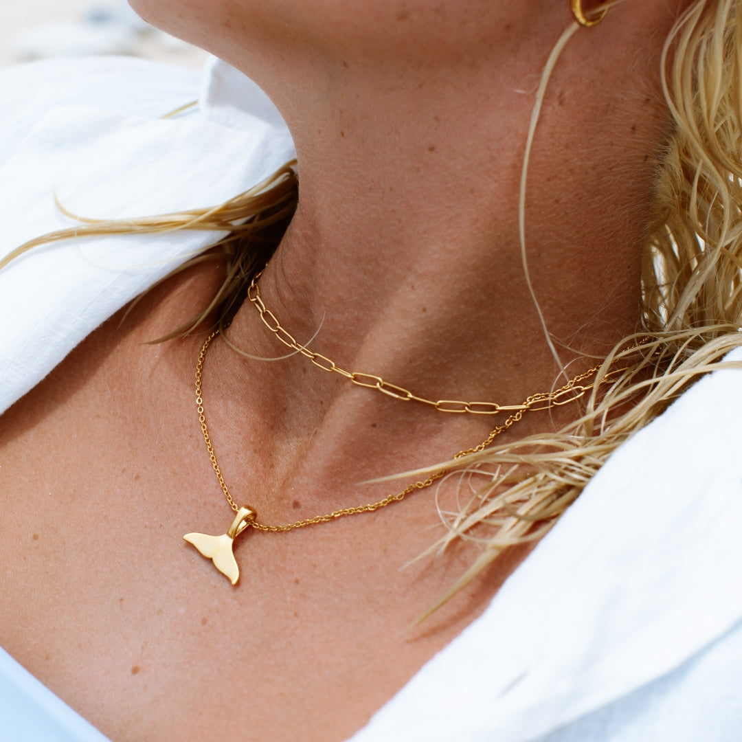Lina - Paperclip Choker Necklace for Women