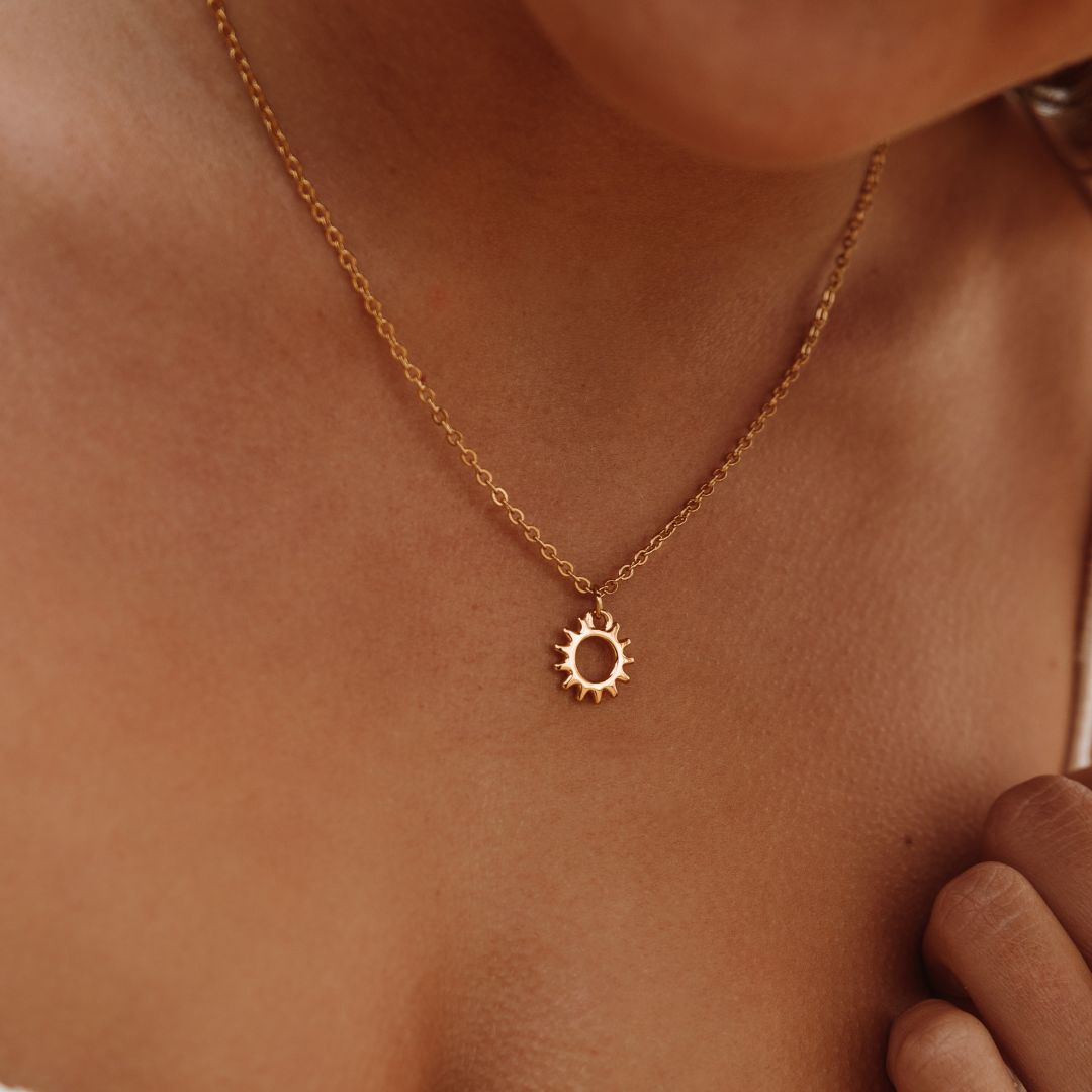 Solara - Sun Pendant Necklace for Women
