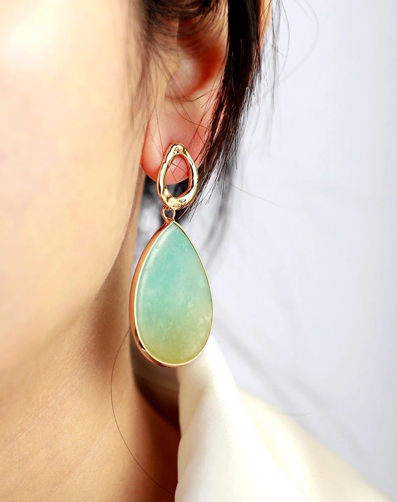 Amara - Amazonite Earrings for Women