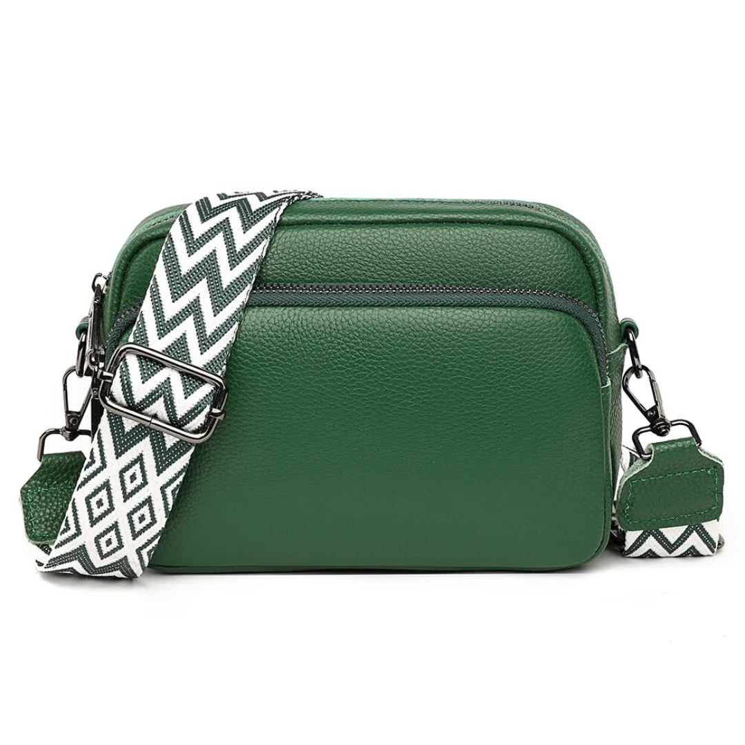 Carrie - Modern Leather Messenger Bag