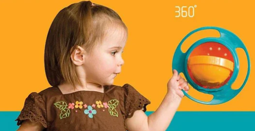 SpinMaster - Spill-Proof Gyro Snack Bowl