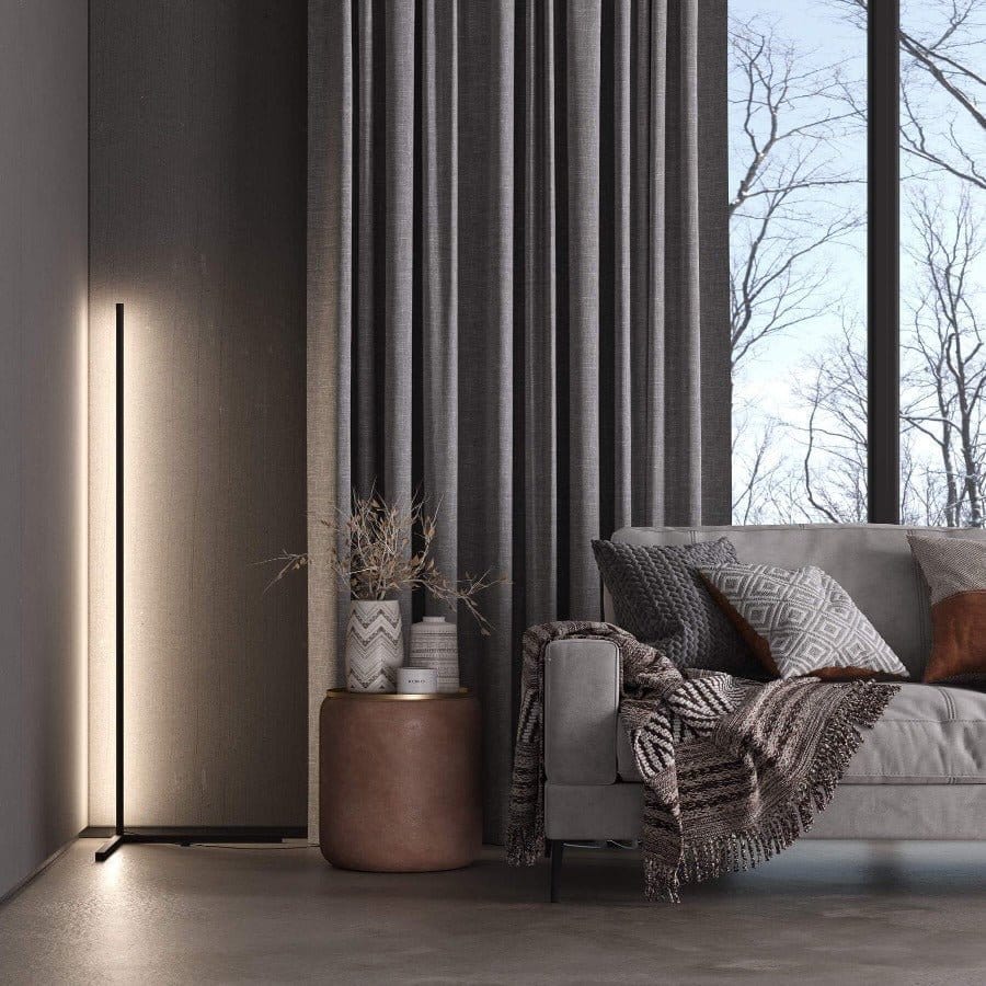 LumiCube – Modern LED Floor Lamp with Remote Control | Ambient Lighting