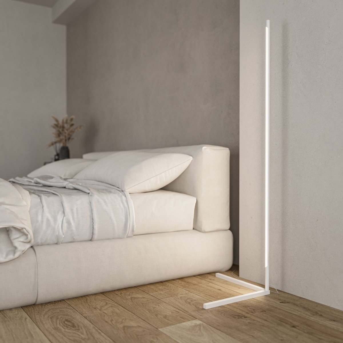 LumiCube – Modern LED Floor Lamp with Remote Control | Ambient Lighting