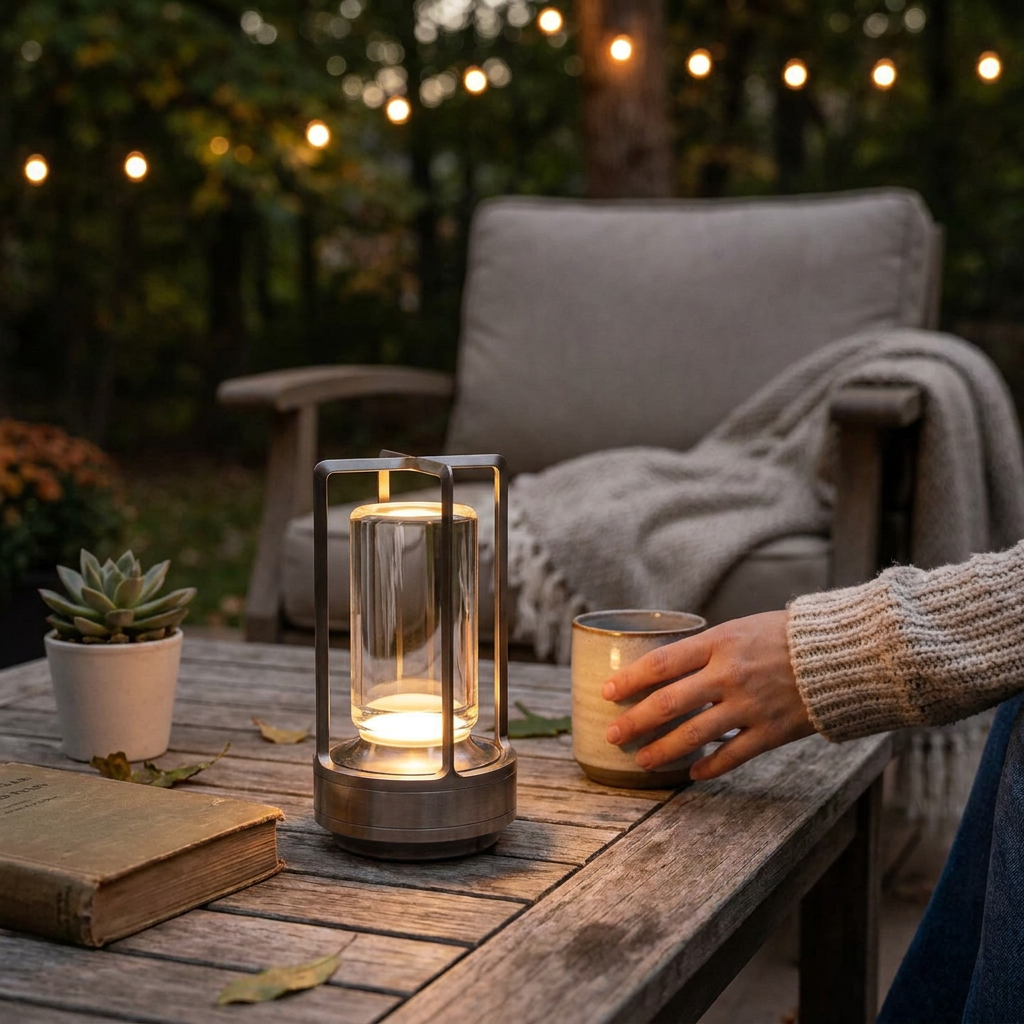 Elegant Crystal Table Lamp lifestyle