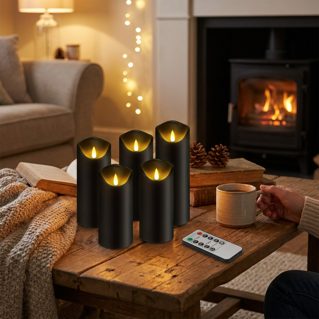 LED Candles Set lifestyle