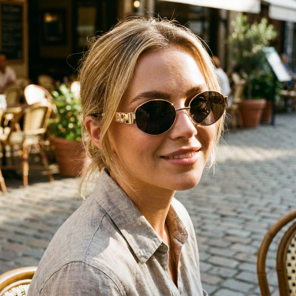 Luxury Round Sunglasses