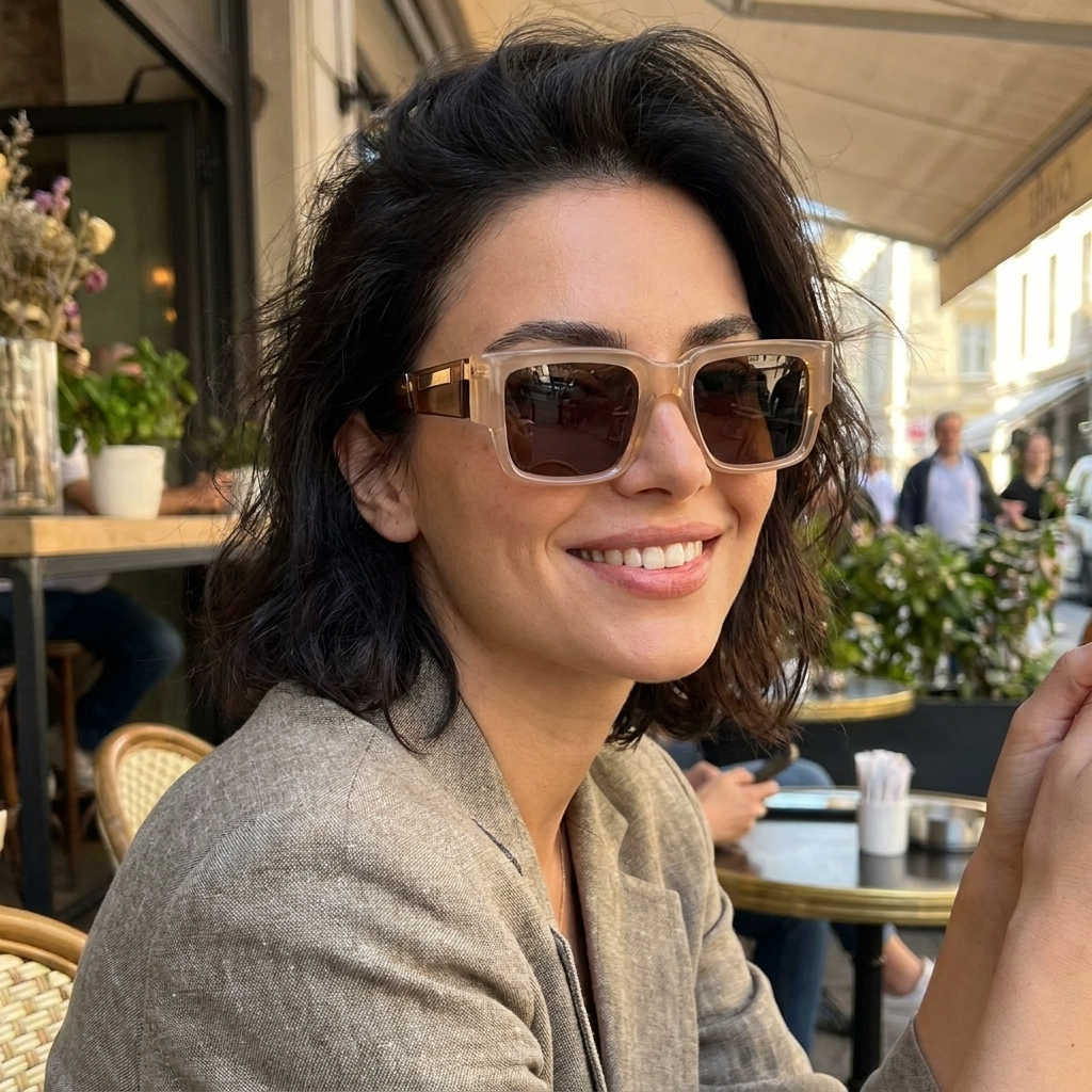 Stylish Square Frame Sunglasses