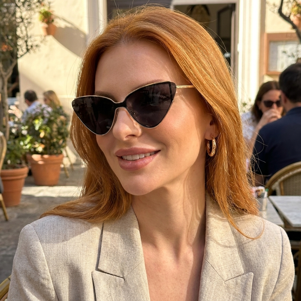 Cat-Eye Panthera Sunglasses