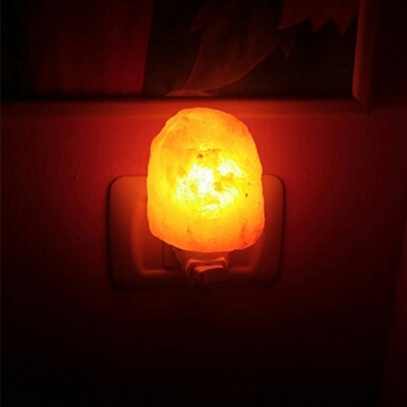 GlowSalt Himalayan Salt Lamp - Warm Ambient Light