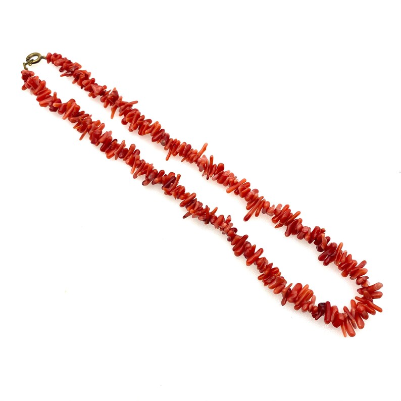Red Coral - Beaded Necklace for Women