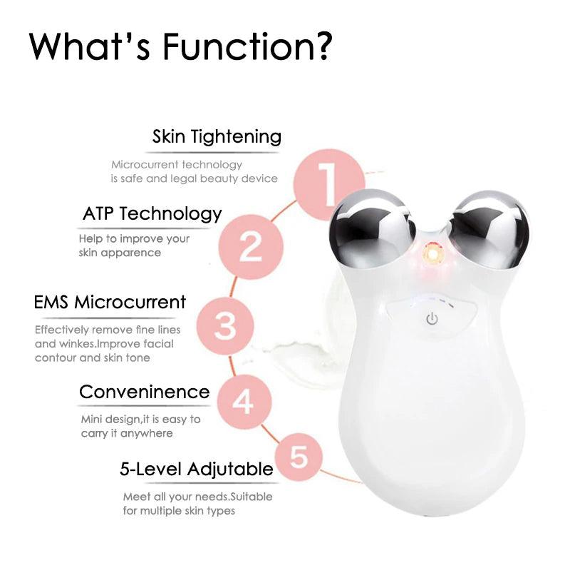 FirmGlow Microcurrent Facial Massager