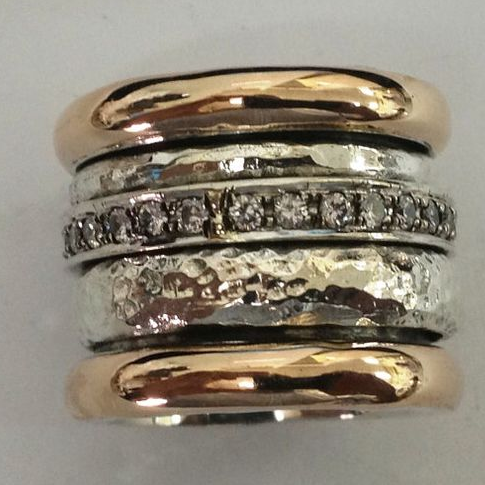 Luciana - Layered Chunky Gold Vintage Ring for Women