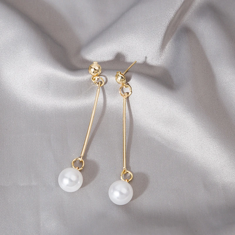 Selena - Luxe Pearl Drop Earrings for Women