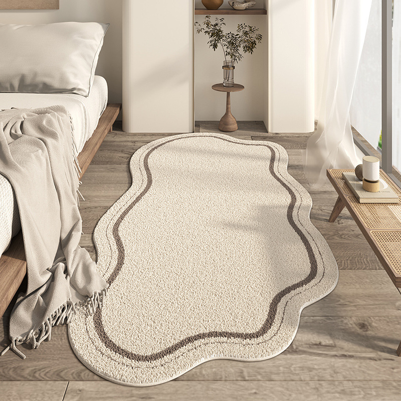 GolfGreens - Luxe Monochrome Wave Rug