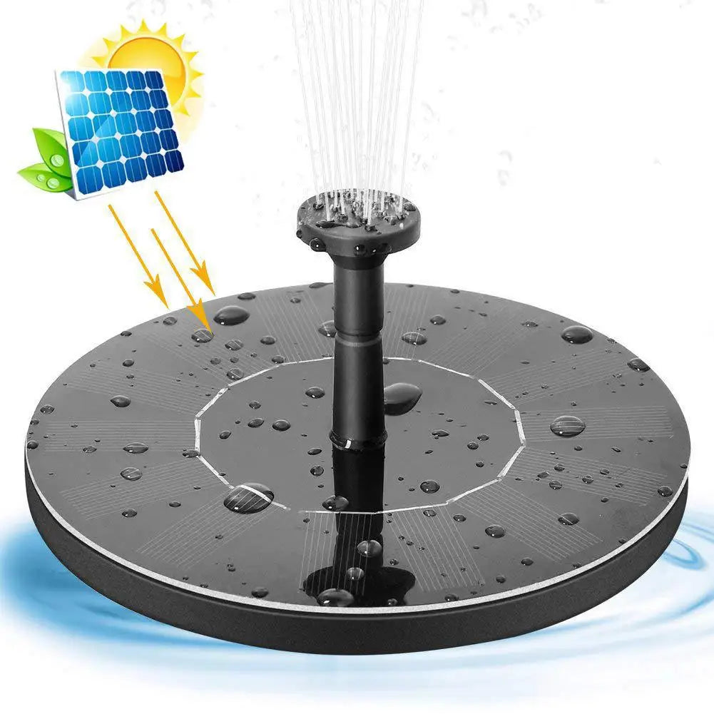 TranquilFlow - Solar Garden Fountain