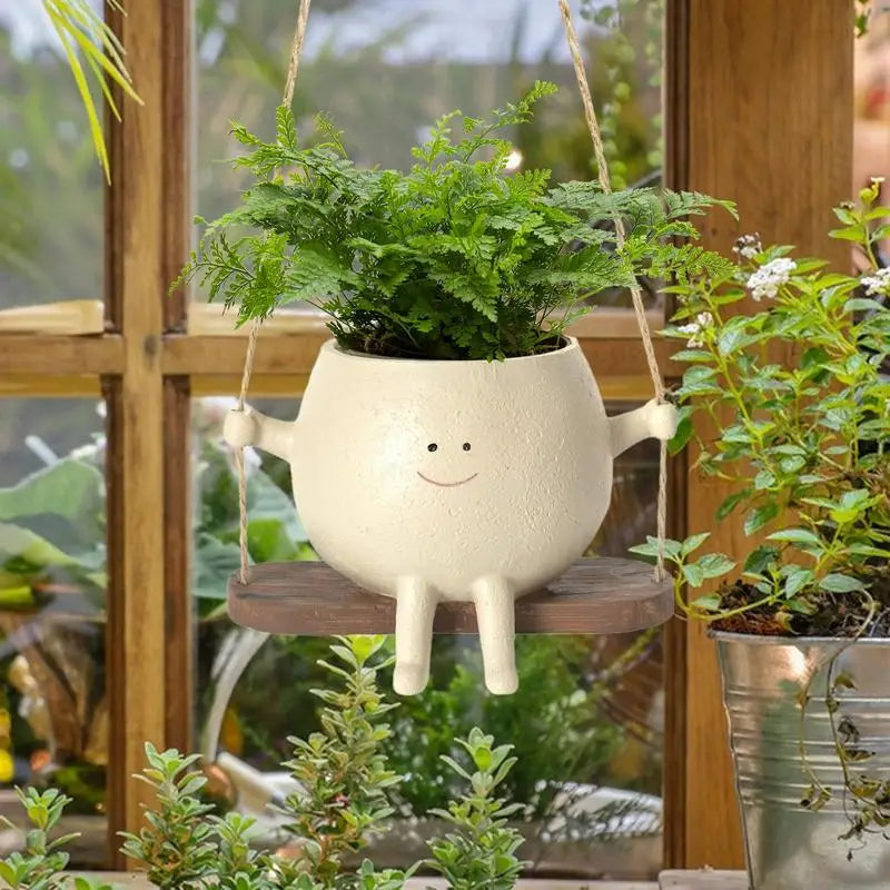GreenOasis - Elegant Hanging Plant Basket
