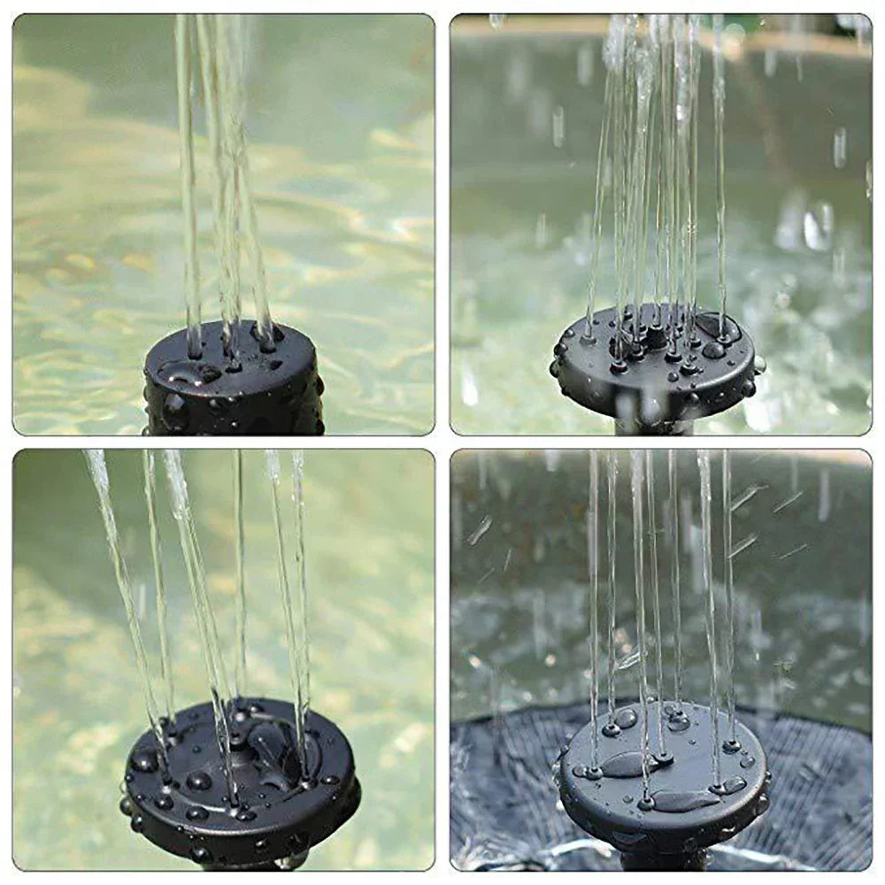 TranquilFlow - Solar Garden Fountain