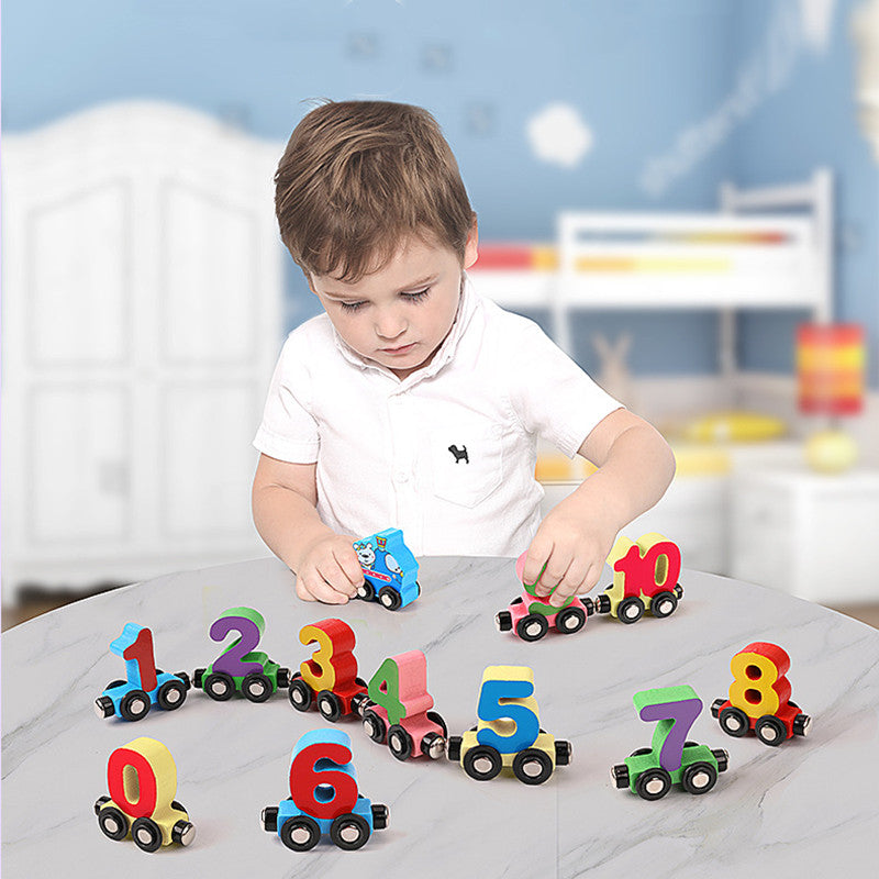 Magnetic Number Train - Educational Kids Toy