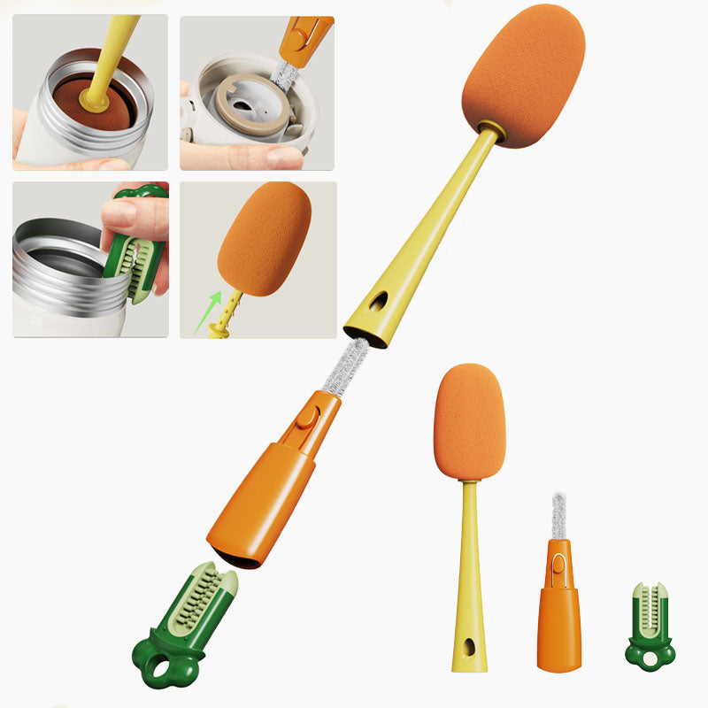3-in-1 Dish Brush - Multifunctional Scrubber