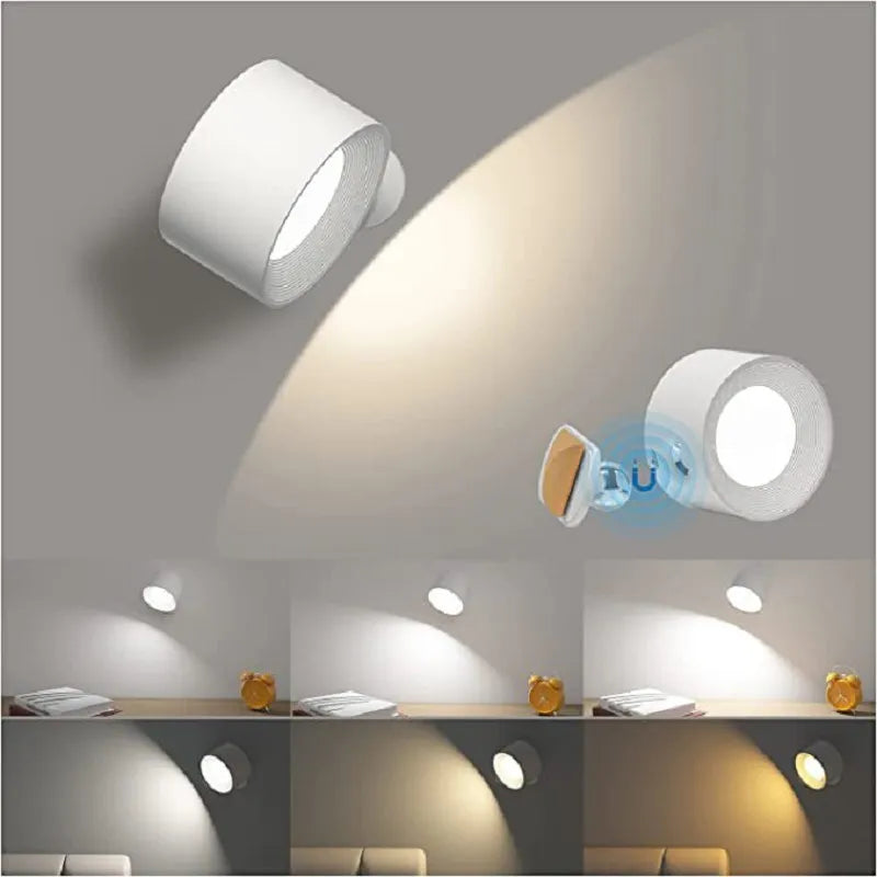 360 Wall Lamp - Cordless Rechargeable Light