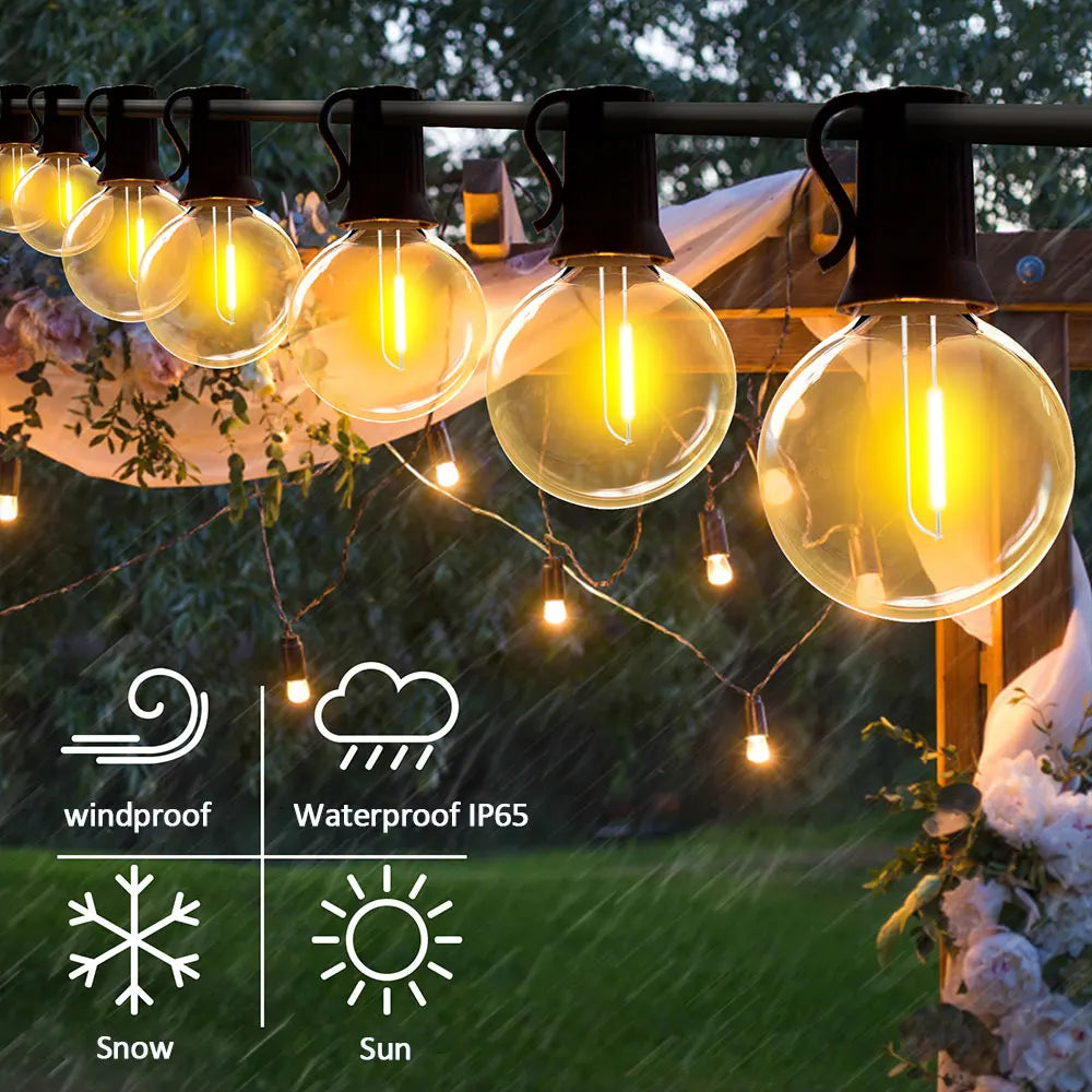 LED Solar String Lights Deluxe - Garden Fairy Lights