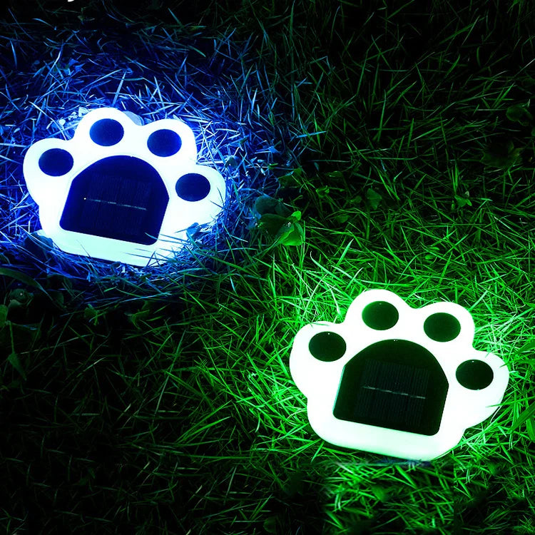 Wireless Solar Paws - Garden Mood Lights